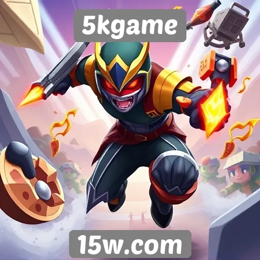 5kgame oferece ampla variedade de jogos online